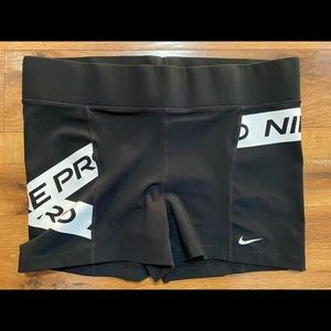 Black Nike Pro spandex size XL